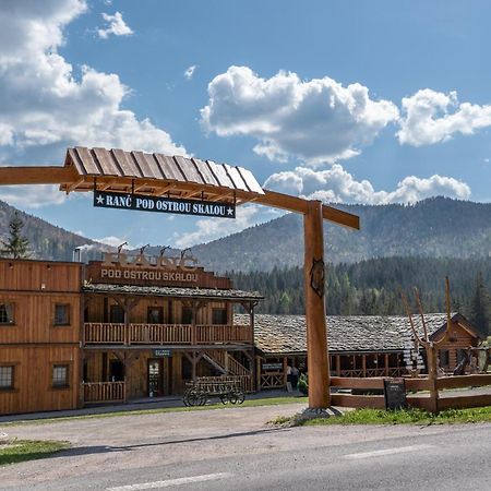 Gasthaus Ranc Pod Ostrou Skalou Stratená Exterior foto